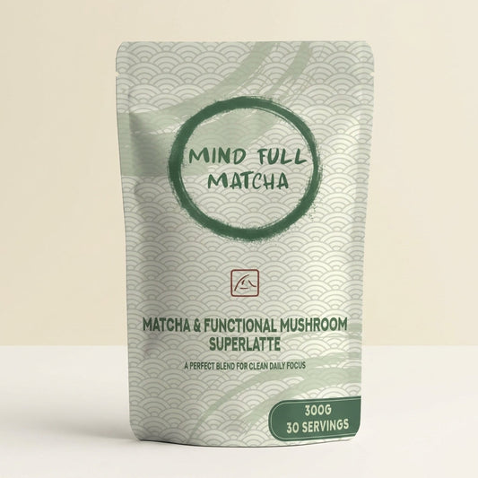 Mind Full Matcha 300g ceremonial matcha pouch
